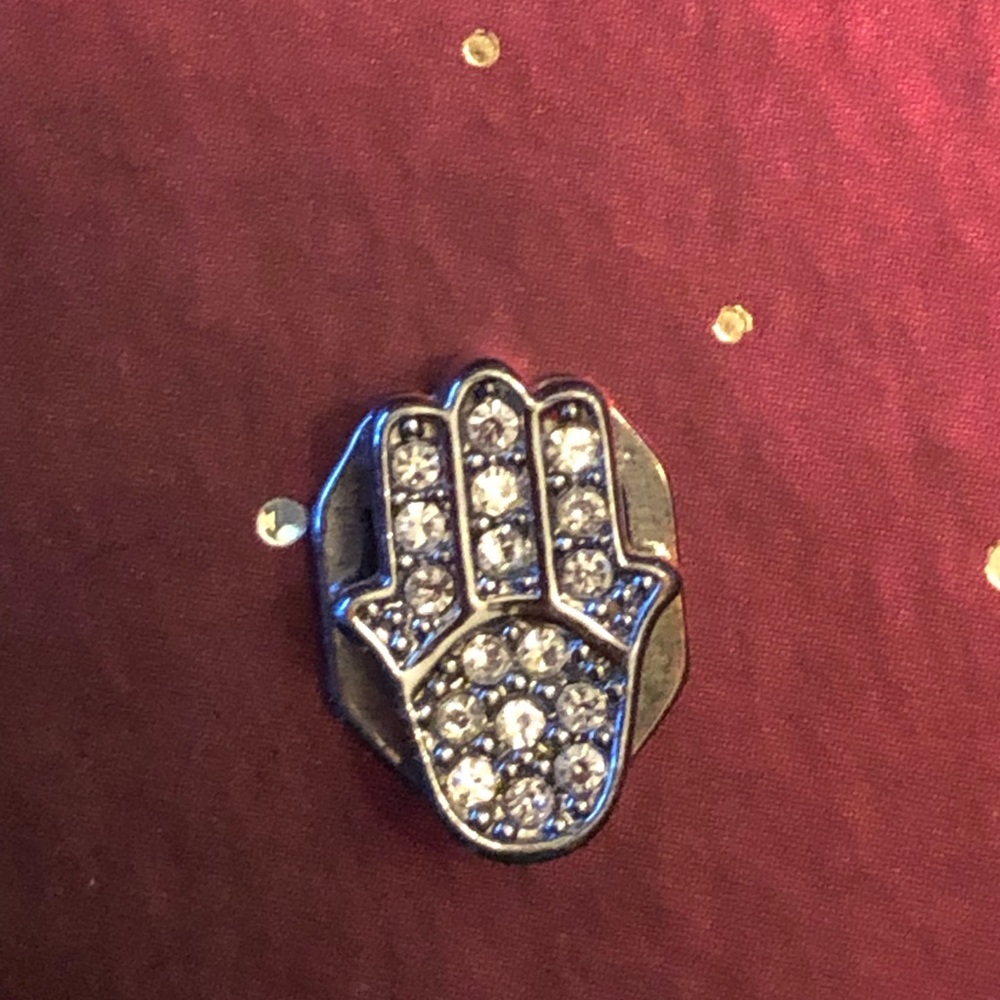 Hamsa pave charm